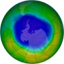 Antarctic Ozone 2011-11-09